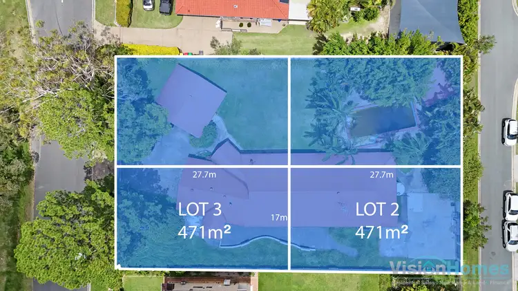 Main view of Homely land listing, LOT 2 SARSFIELD PLACE, Bridgeman Downs QLD 4035