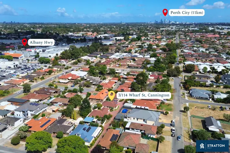 Second view of Homely villa listing, 3/114 Wharf Street, Cannington WA 6107