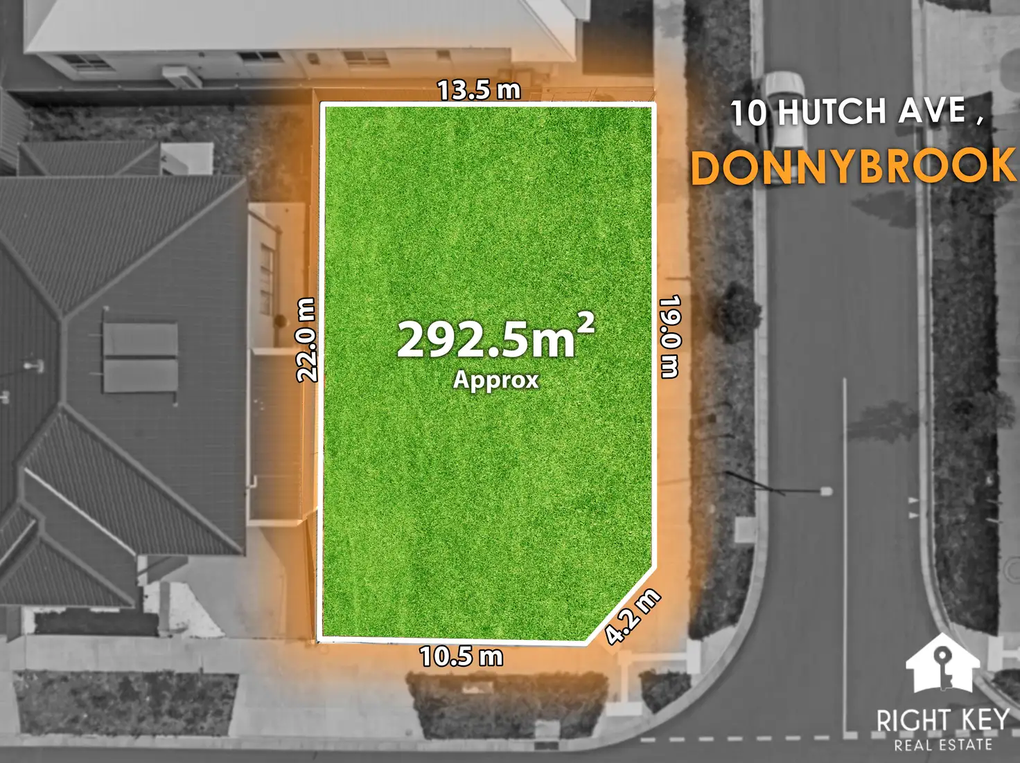 Main view of Homely land listing, 10 Hutch Ave, Donnybrook VIC 3064