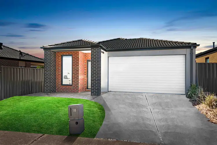Main view of Homely house listing, 18 Mondra Terrace, Manor Lakes VIC 3024
