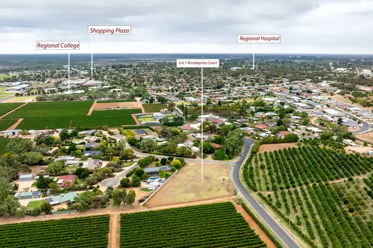 Third view of Homely rural property listing, LOT/1 Kondoprias Court, Berri SA 5343