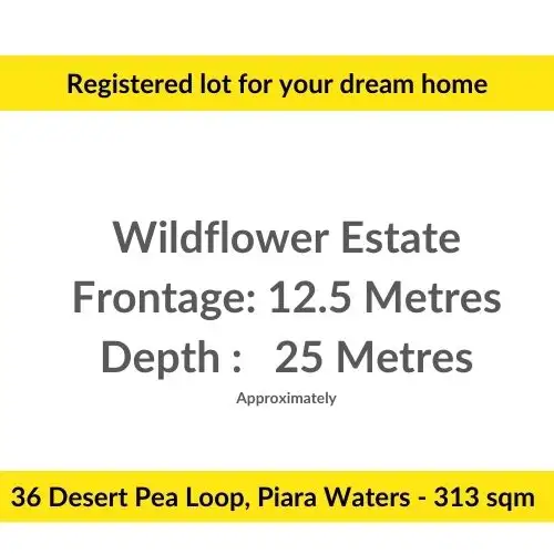 Third view of Homely land listing, 36 Desert Pea Loop, Piara Waters WA 6112