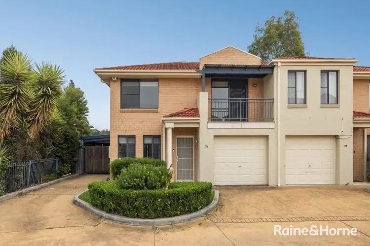 Main view of Homely semi-detached listing, 74 Coffs Harbour Avenue, Hoxton Park NSW 2171