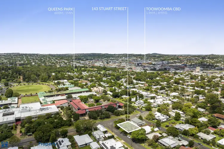 Fourth view of Homely land listing, 143 Stuart Street, North Toowoomba QLD 4350
