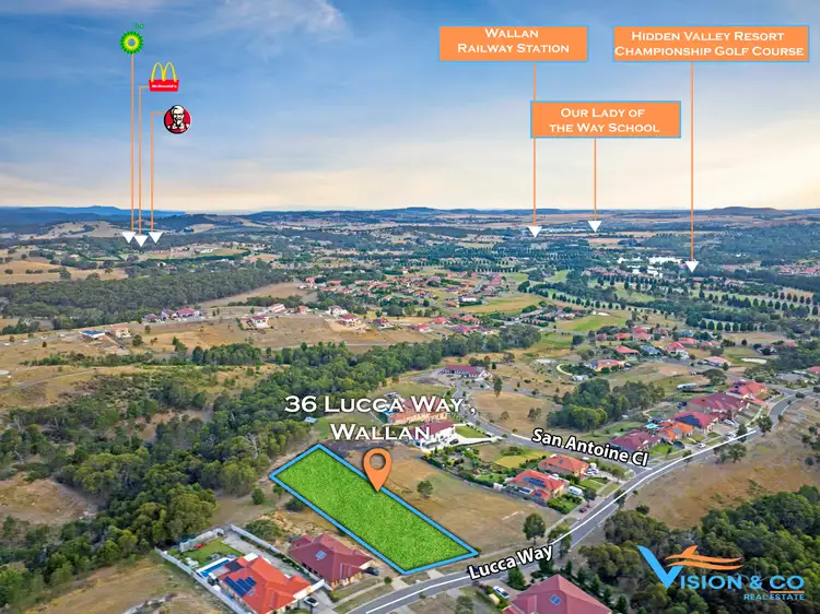 Second view of Homely land listing, 36 Lucca Way, Wallan VIC 3756