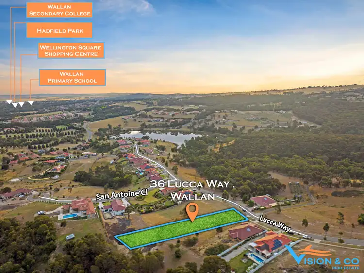 Third view of Homely land listing, 36 Lucca Way, Wallan VIC 3756