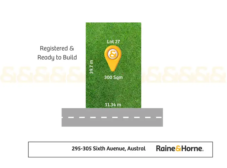 Main view of Homely land listing, 305 Sixth Avenue, Austral NSW 2179