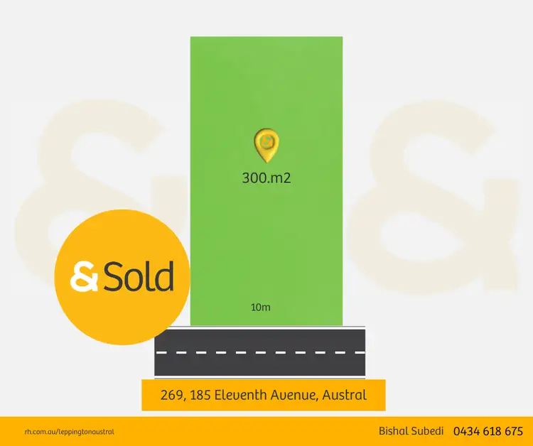 Main view of Homely land listing, LOT LOT 269, 185 Eleventh Avenue, Austral NSW 2179