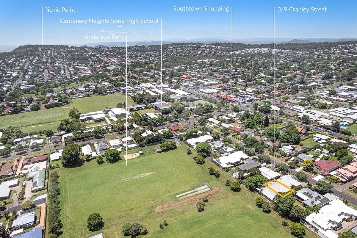 Main view of Homely unit listing, 3/9 Cranley Street, South Toowoomba QLD 4350