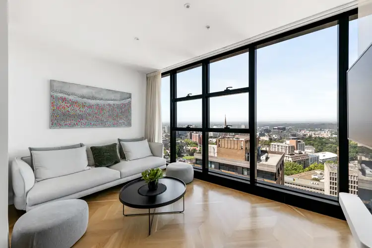 Third view of Homely apartment listing, 2802/27 Little Collins Street, Melbourne VIC 3000