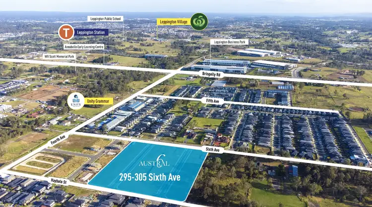Third view of Homely land listing, LOT 13, 295 Sixth Avenue, Austral NSW 2179