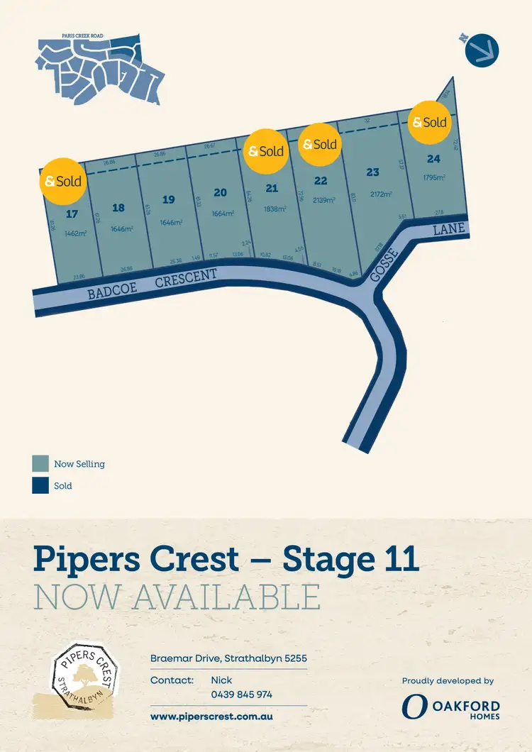 Third view of Homely land listing, A18 Badcoe Crescent, Strathalbyn SA 5255