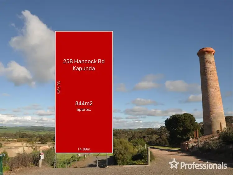 Main view of Homely land listing, LOT 92, 25B Hancock St, Kapunda SA 5373