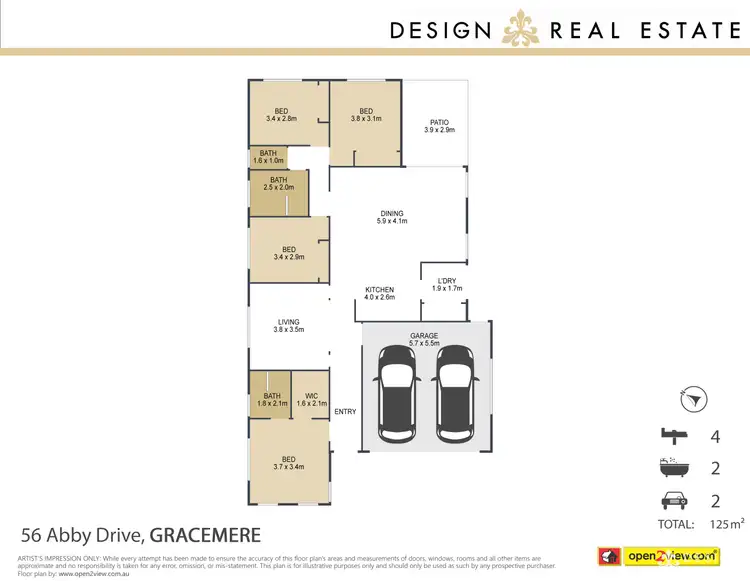 Fifth view of Homely house listing, 56 Abby Drive, Gracemere QLD 4702