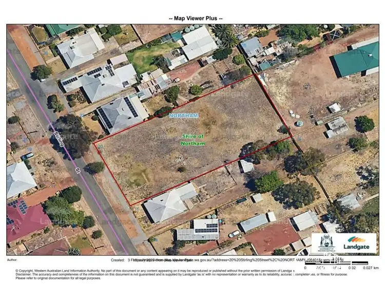 Fifth view of Homely land listing, 20 Stirling Street, Northam WA 6401
