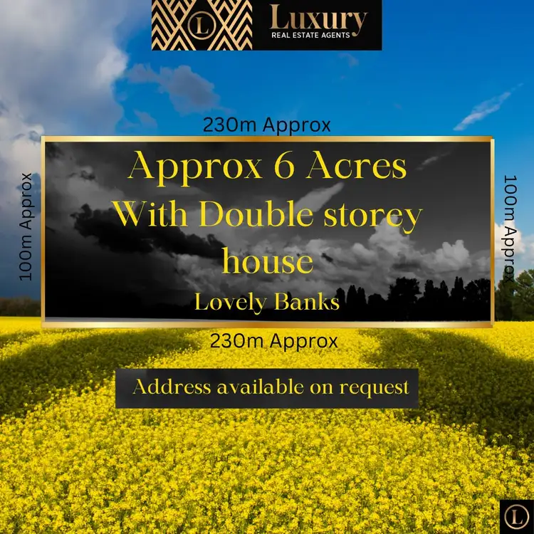 Main view of Homely rural property listing, Address available on request
