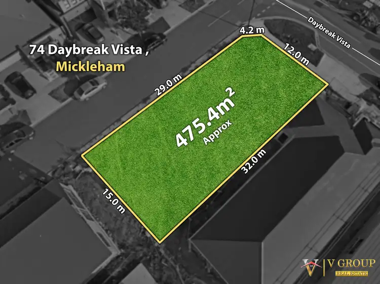 Main view of Homely land listing, 74 Daybreak Vista, Mickleham VIC 3064