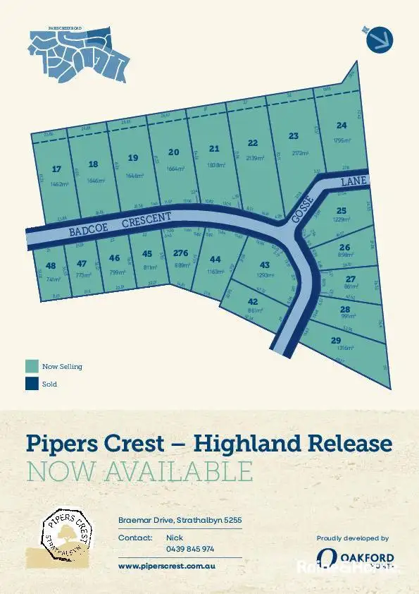 Fourth view of Homely land listing, A26 Badcoe Crescent, Strathalbyn SA 5255