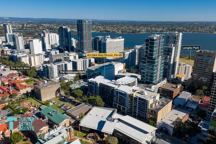 Second view of Homely apartment listing, 42/369 Hay Street, Perth WA 6000
