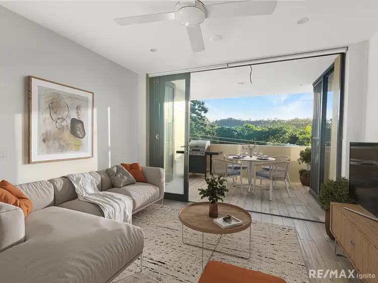 Second view of Homely apartment listing, 1103/1 Stuartholme Road, Bardon QLD 4065