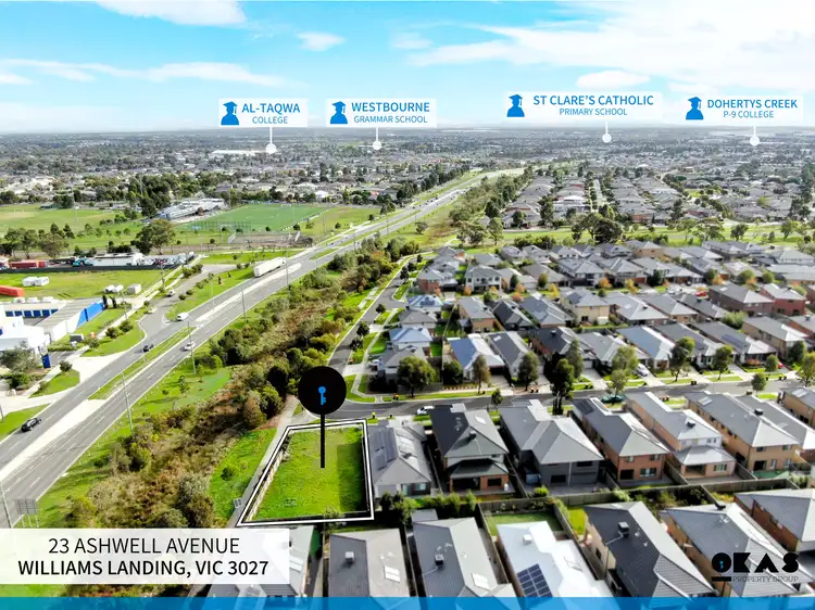 Main view of Homely land listing, 23 Ashwell Avenue, Williams Landing VIC 3027