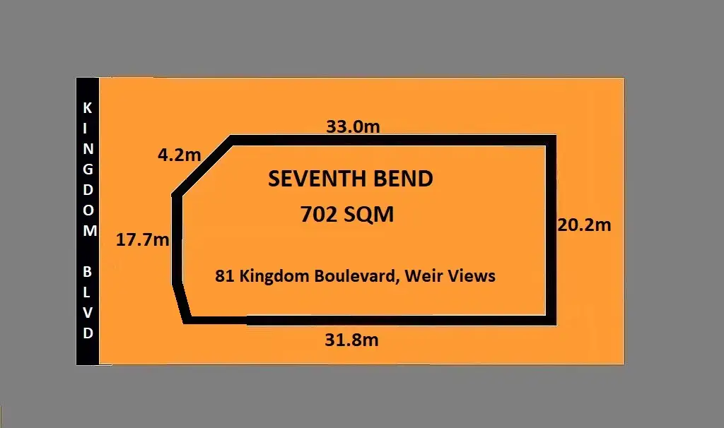 Main view of Homely land listing, 81 Kingdom Boulevard, Weir Views VIC 3338