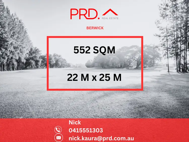 Main view of Homely land listing, 552 Heather Grove, Clyde North VIC 3978