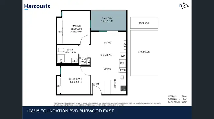 Fourth view of Homely apartment listing, 108/15 Foundation Boulevard, Burwood East VIC 3151