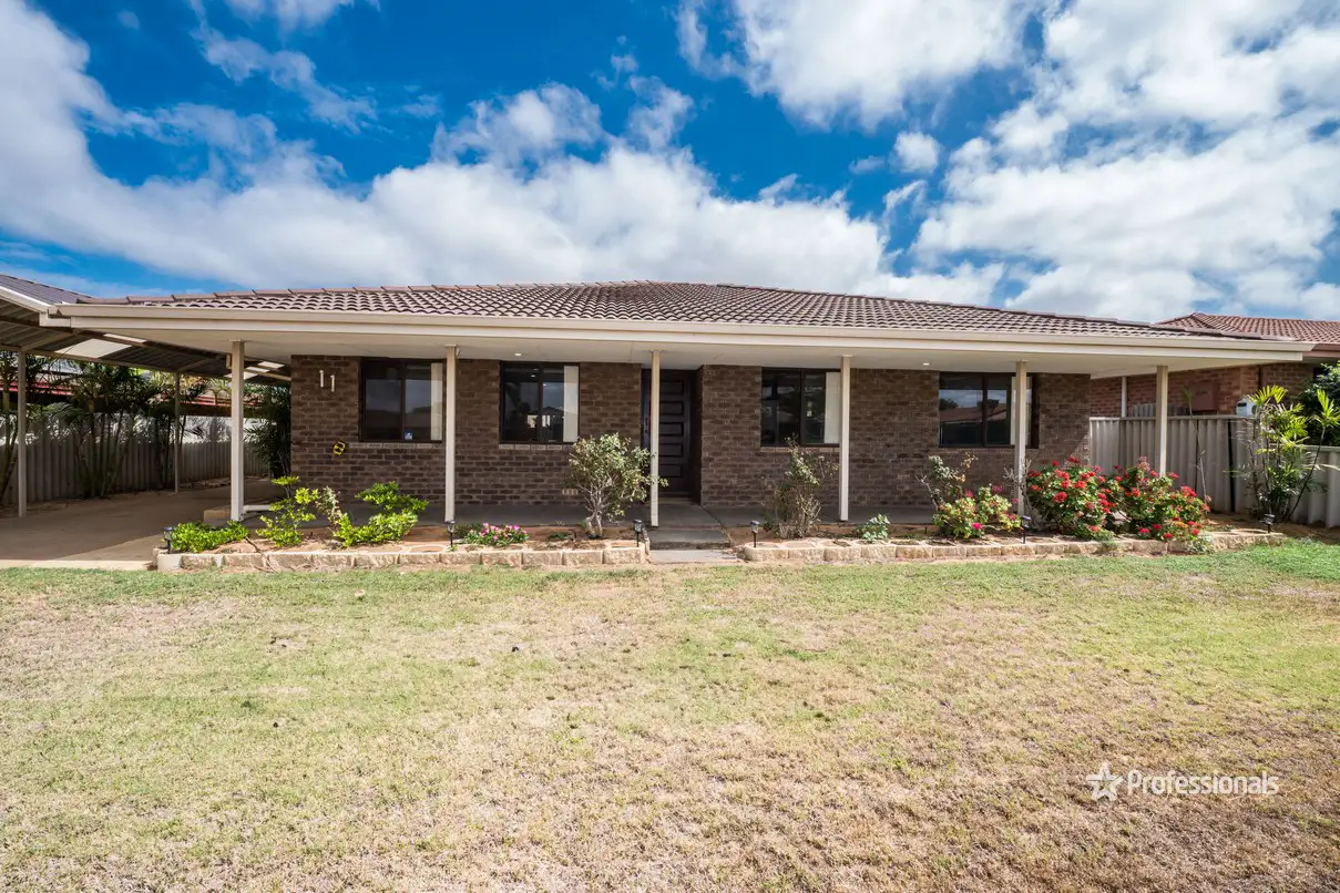 Main view of Homely house listing, 11 Pinyali Way, Waggrakine WA 6530