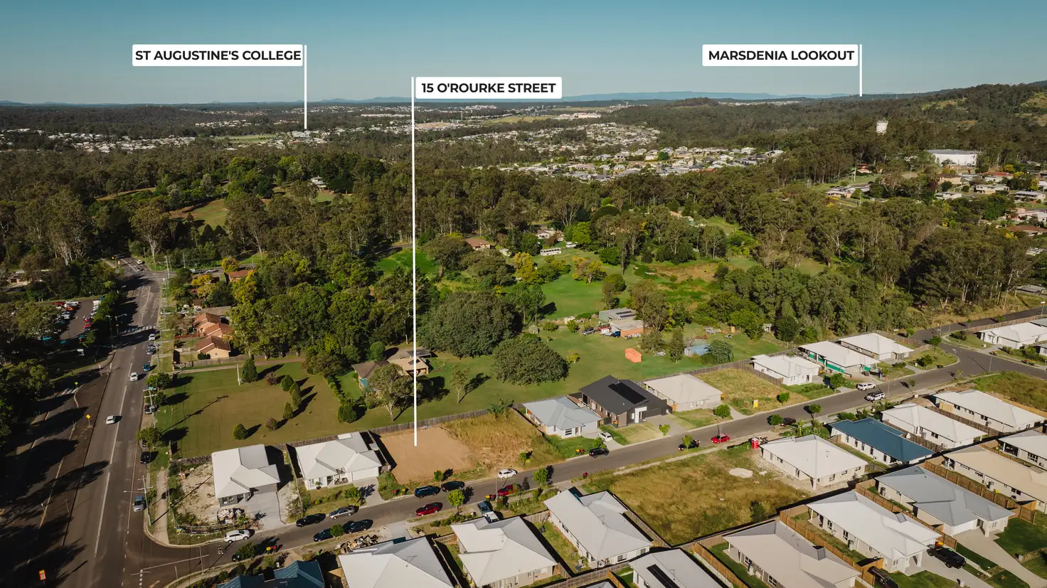Main view of Homely land listing, 15 O'rourke Street, Redbank Plains QLD 4301