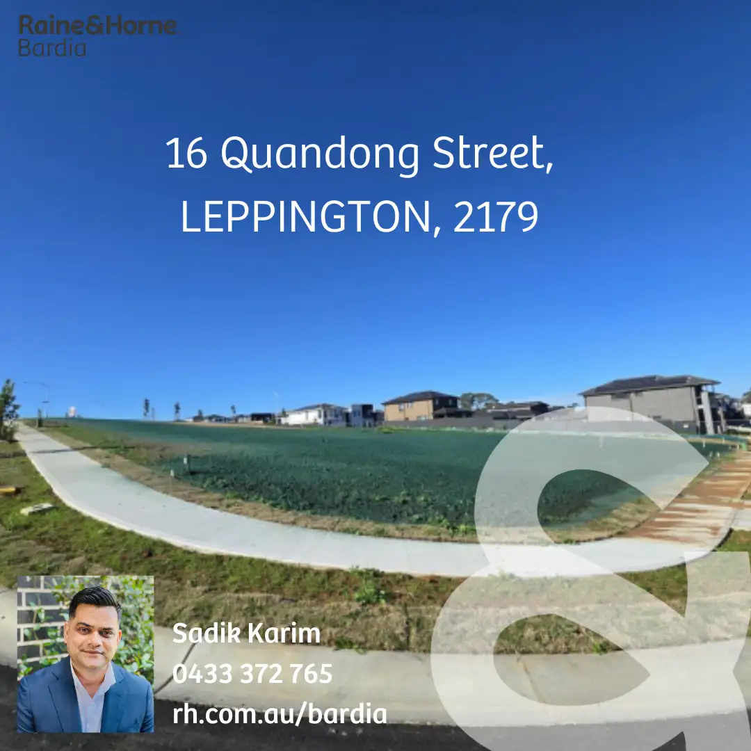 Main view of Homely land listing, 16 Quandong Street, Leppington NSW 2179