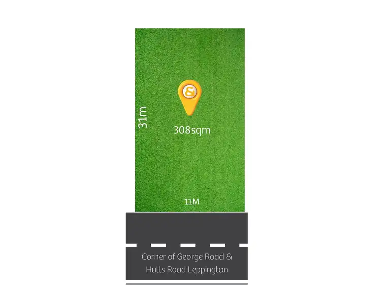 Main view of Homely land listing, LOT 218, 40 Corner of George & Hulls Road, Leppington NSW 2179