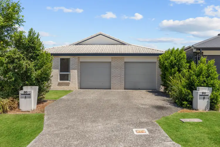 Main view of Homely semi-detached listing, 86 Mercy Circuit, Park Ridge QLD 4125