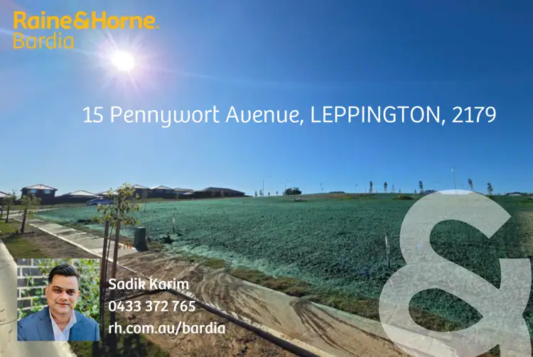Main view of Homely land listing, 15 Pennywort Avenue, Leppington NSW 2179