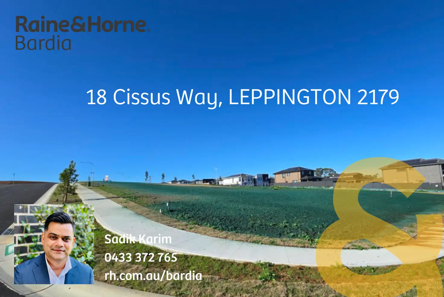 Main view of Homely land listing, 18 Cissus Way, Leppington NSW 2179