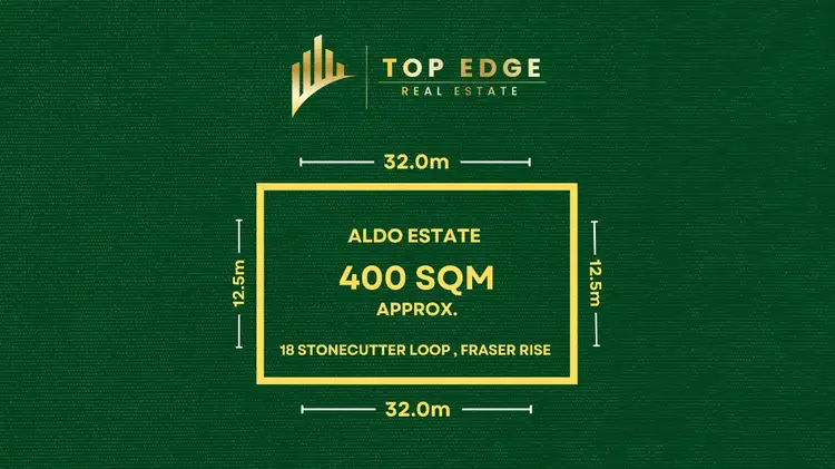Main view of Homely land listing, 18 Stonecutter Loop, Fraser Rise VIC 3336