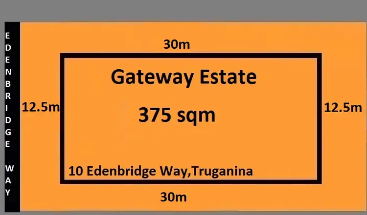 Main view of Homely land listing, 10 Edenbridge Way, Truganina VIC 3029