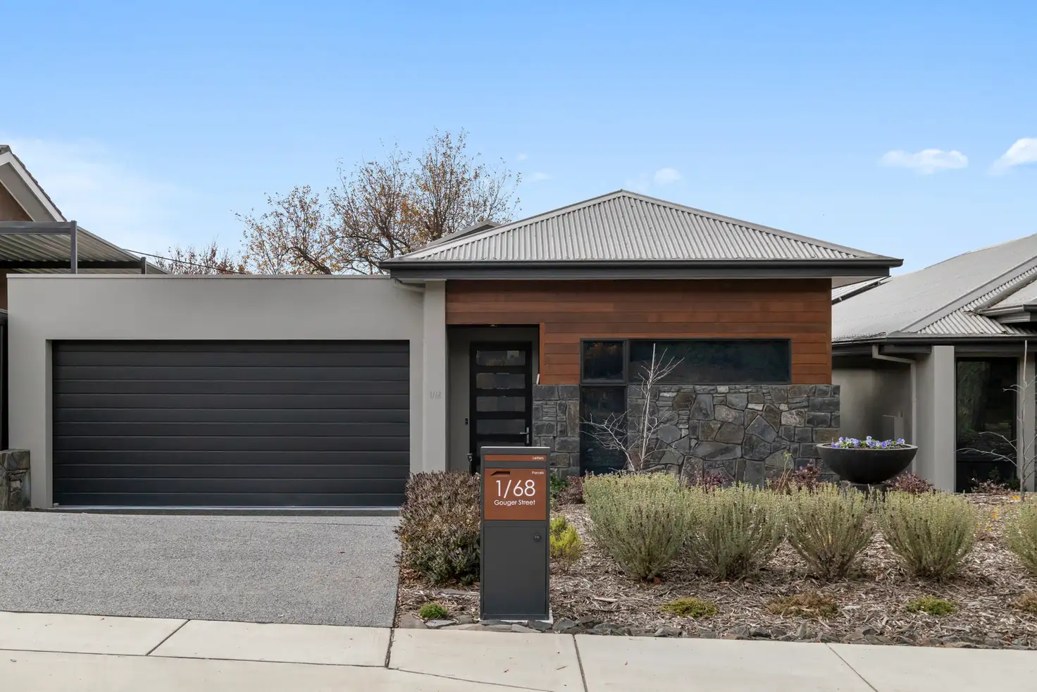 Main view of Homely semi-detached listing, 1/68 Gouger Street, Torrens ACT 2607