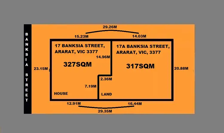 Main view of Homely land listing, 17A Banksia Street, Ararat VIC 3377