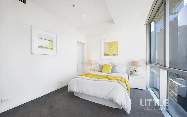 Second view of Homely apartment listing, 2101/620 Collins Street, Melbourne VIC 3000