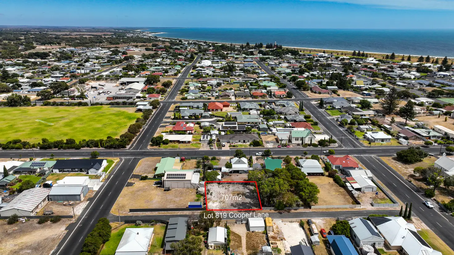 Main view of Homely land listing, LOT 819 Cooper Lane, Kingston Se SA 5275
