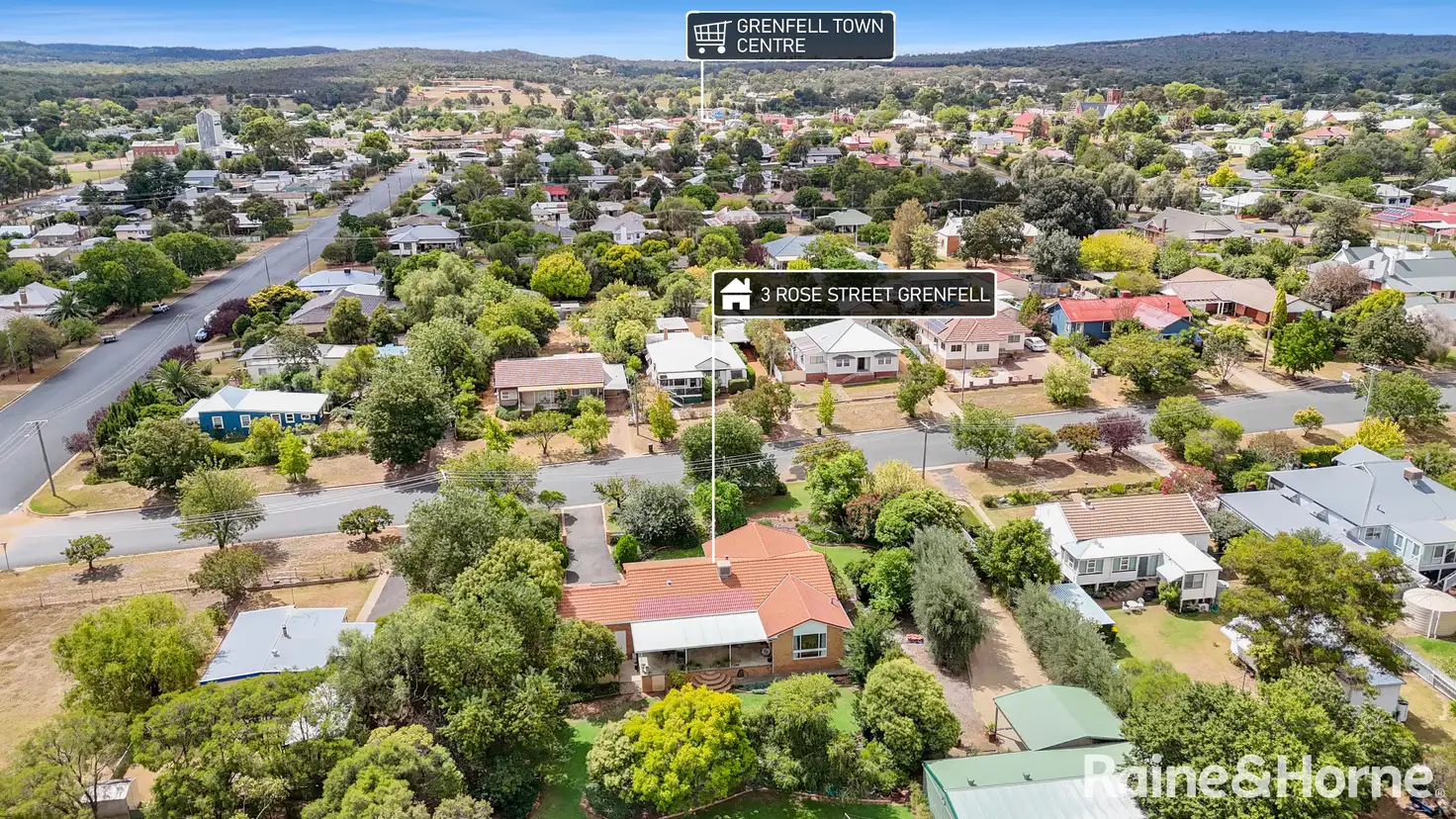 Main view of Homely house listing, 3 Rose Street, Grenfell NSW 2810