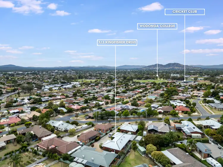 Main view of Homely unit listing, 3/3 Kingfisher Drive, West Wodonga VIC 3690