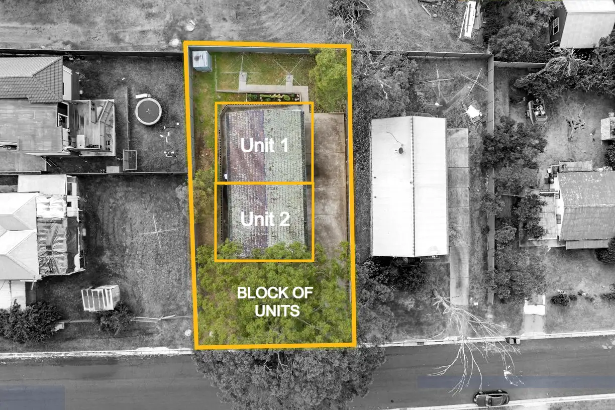Main view of Homely block of units listing, 1 & 2/28 Campbell Street, Aberdeen NSW 2336