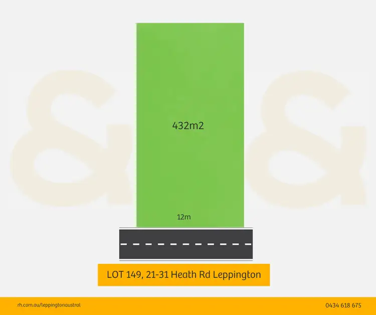 Main view of Homely land listing, LOT 149, 21-31 Heath Road, Leppington NSW 2179