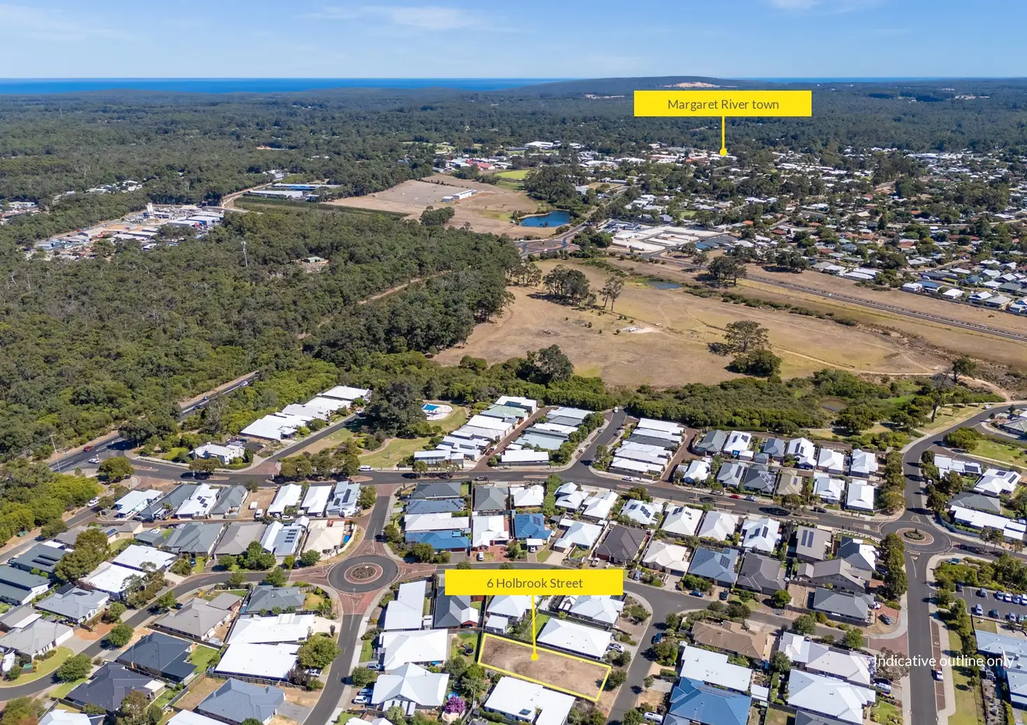 Main view of Homely land listing, 6 Holbrook Street, Margaret River WA 6285