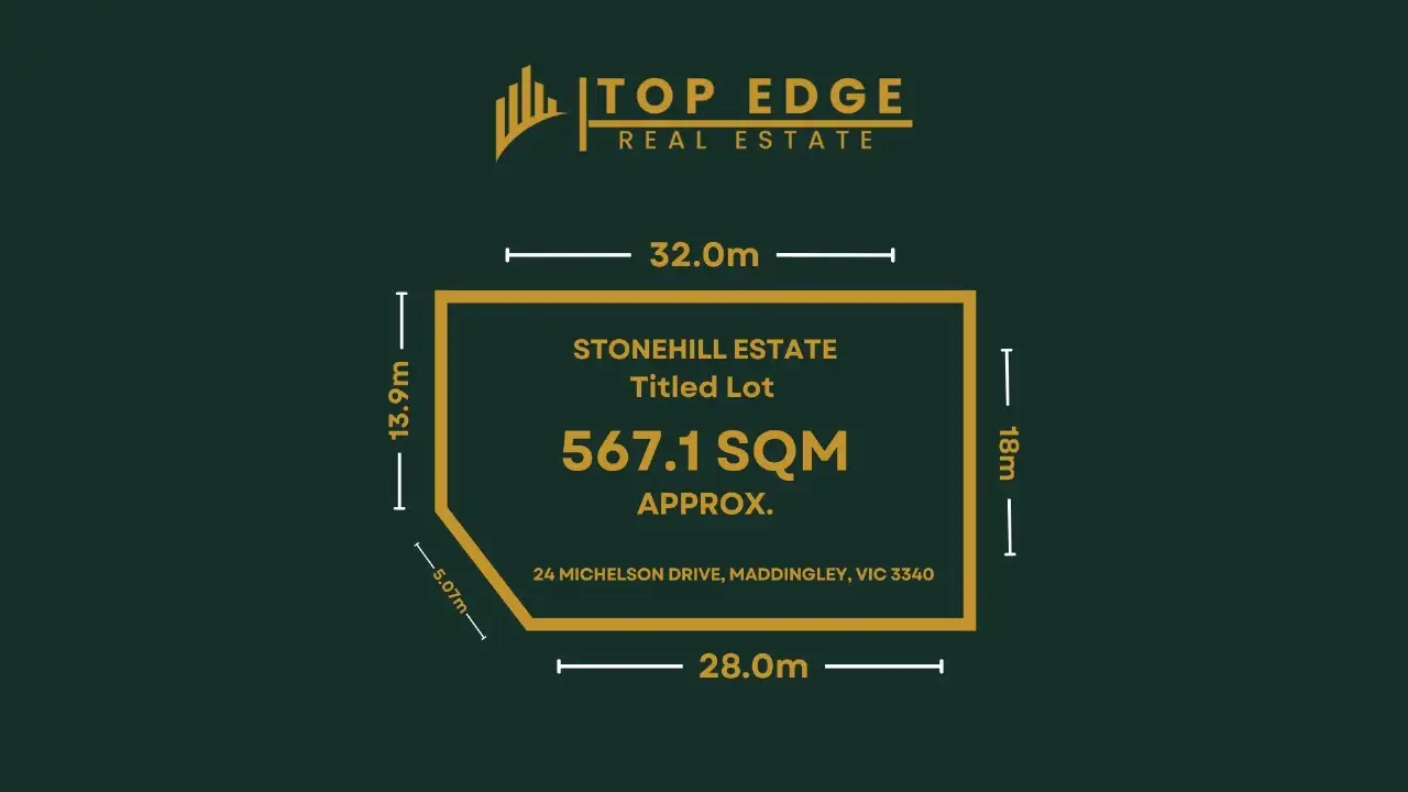 Main view of Homely land listing, 24 Michelson Drive, Maddingley VIC 3340