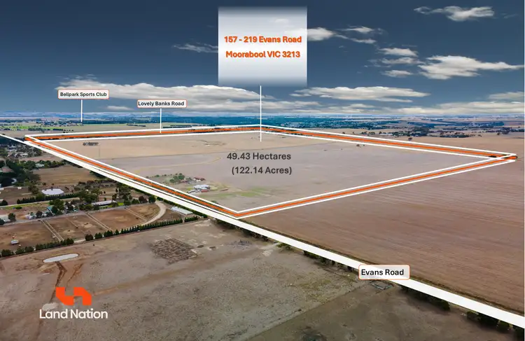 Third view of Homely land listing, 157 - 219 Evans Road, Moorabool VIC 3213
