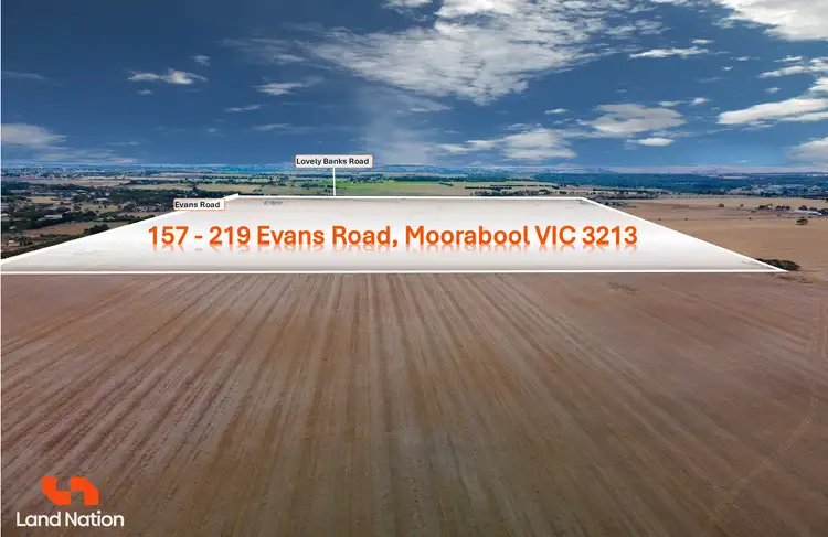 Third view of Homely land listing, 157 - 219 Evans Road, Moorabool VIC 3213
