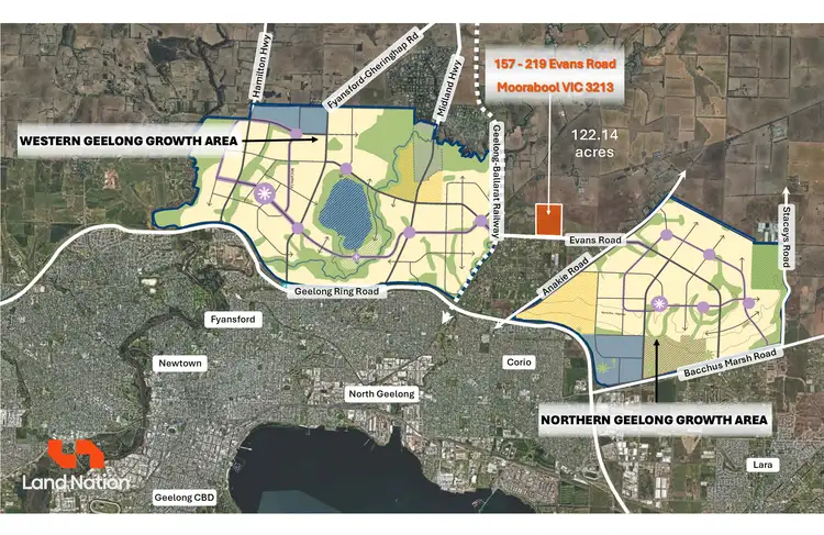 Fourth view of Homely land listing, 157 - 219 Evans Road, Moorabool VIC 3213